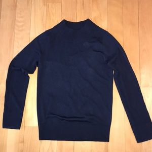 Club Monaco Blue Turtle Neck